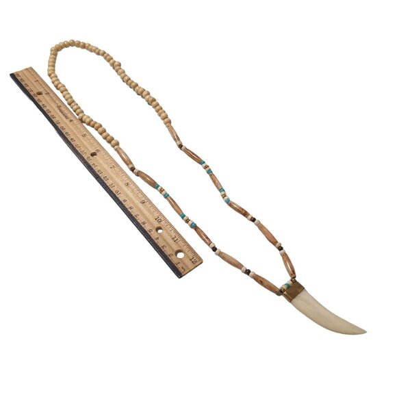 Beach Core Island Men Women Necklace Jewelry 32 Inch Length Plastic Gem Costume - Picture 6 of 7